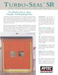 Rytec-Turbo-Seal SR : Worlds fastest, most durable, self-repairing door