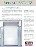 Rytec-Spiral SST-HZ : High performance Hurricane Zone door