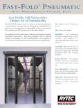 Rytec-Fast-Fold Pneumatic : Full vision folding door