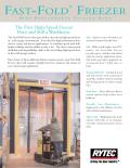 Rytec-Fast-Fold Freezer : High speed folding door