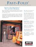 Rytec-Fast-Fold : High performance folding door
