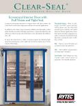 Rytec-Clear-Seal : Full vision rolling door