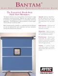 Rytec-Bantam : Manually operated rolling door