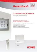 TRANSMETTEUR DE MESURES D’HUMIDITÉ ET DE TEMPÉRATURE