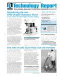 Ross-Ross DPM Double Planetary Mixer and SLIM system for the inline wetting of powders.