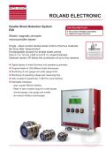 ROLAND ELECTRONIC-E20 Double Sheet Detection for steel sheets with contacting sensors