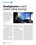 RKB Europe-RKB Developments in Wind Turbine Rolling Bearings