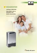 DEHUMIDIFIER Catalogue 2008/2009 Dehumidifier with an absorption-rotor Mobile Dehumidifier