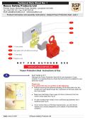 Reece Safety Products-Power Protection Seal