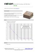 Rakon-Ultra Low Noise SAW oscillator OCSO  for airborne applications  SR F06 500MHz