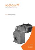 Radicon-Geared Motor Series F