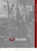 Quadrel Labeling Systems-9T Custom Front/Back rotary automatic labeler