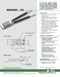 Portage Electric Products, Inc - PEPI-Pepi JS Series Self Hold Thermal Control