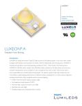 Philips Lumileds Lighting Company-LUXEON A Datasheet