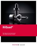 Pfeiffer Vacuum-Mass Spectrometer - HiQuad