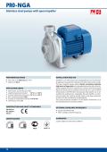 Pedrollo-PRO-NGA  Stainless steel pumps with open impeller