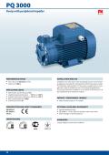 Pedrollo-PQ 3000  Pump with peripheral impeller