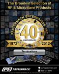 Pasternack Enterprises, Inc.-Catalog 2012A - RF Terminations