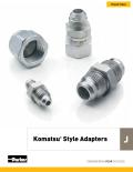 Parker Tube Fittings-Komatsu® Style Adapters