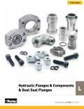 Parker Tube Fittings-Hydraulic Flanges , Components , Dual Seal Flanges