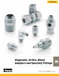 Parker Tube Fittings-Diagnostic, Orifice, Bleed Adapters and Specialty Fittings