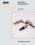 Stratoflex High Pressure Swivel Joints for the Aerospace Industry