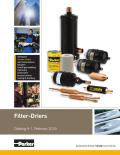 Parker Refrigeration and Air Conditioning-Filter-Driers