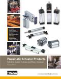 Pneumatic Actuator Products Cylinders, Guided Cylinders and Rotary Actuators Catalog 0900P-4