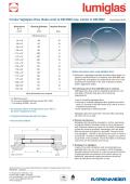 Papenmeier - Lumiglas Division-Circular Sight Glass Disc to DIN 8902