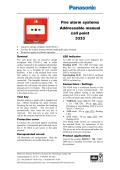 Fire alarm systems Addressable manual call point 3333