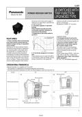 Panasonic Electric Works Europe AG-J8 SWITCHES WITH TRIP FUNCTION UPGRADED TYPE