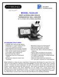 PALOMAR TECHNOLOGIES-MODEL 522A-40 DEEP ACCESS/LONG REACH THERMOSONIC BALL BONDER
