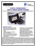 PALOMAR TECHNOLOGIES-Touch™ DIGITAL THERMOSONIC WIRE ? RIBBON WEDGE BONDER 676
