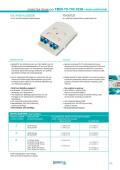 OSI Fiber-Optics-FO-OUTLET for underfloorsystem; (flooraccess boxes) only