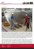 Laser measuring technologiy at PWT 