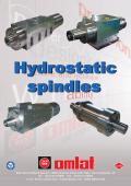  Hydrostatic spindles for grinding and boring