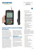 Appareil portatif de recherche de défauts par ultrasons