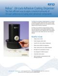 Nordson Efd-Relius? UV-cure Adhesive Coating Dispenser