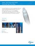 Series 162A Disposable Plastic Spiral Bell High Flow Mixer