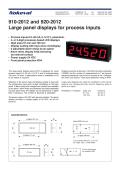 Nokeval-910E5-2012 Process Inputs