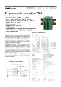 Nokeval-7100 Programmable transmitter to RS-485 bus
