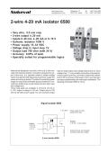 Nokeval-6580 two-wire 4-20 mA isolator