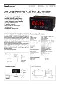 Nokeval-Loop powered panel meters 201