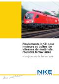 NKE AUSTRIA GmbH-Roulements pour ferroviaires