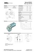 NIDEC MOTORS; ACTUATORS-Worm gear Motor type 404 854 (DCK31)
