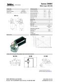 NIDEC MOTORS , ACTUATORS-Worm gear Motor type 402 525 (SWMV)