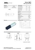 NIDEC MOTORS, ACTUATORS-Spur gear Motor type 404 465 (GMPI)