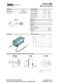 NIDEC MOTORS , ACTUATORS-Gearless Motor type 404 382 (GMK)