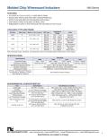 NIC Components-Molded Chip Wirewound Inductors