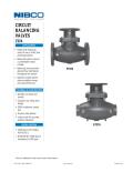 NIBCO-Flanged , Grooved Circuit Balancing Valve NPI